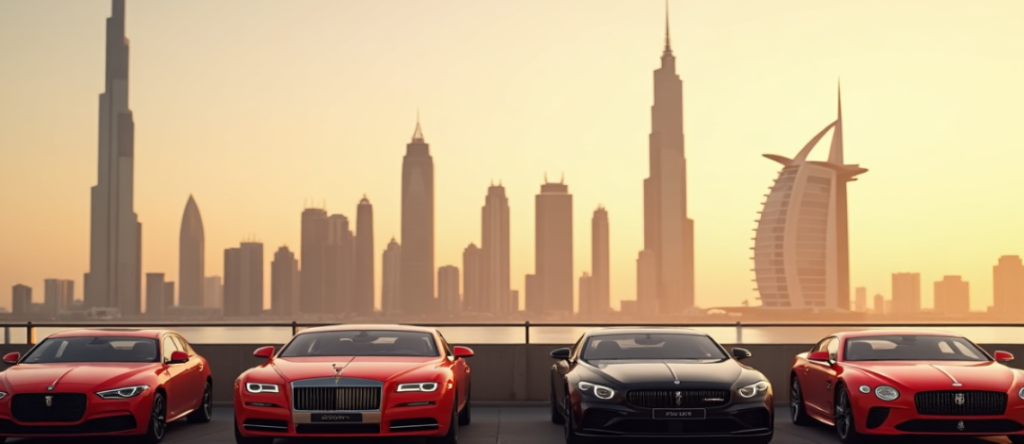 Luxury limousine service in Saudi Arabia with VIP chauffeur for business travel and airport transfers